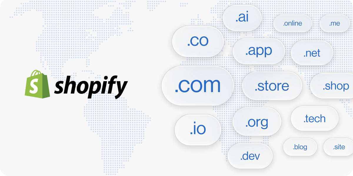Shopify — Buy a Domain Name