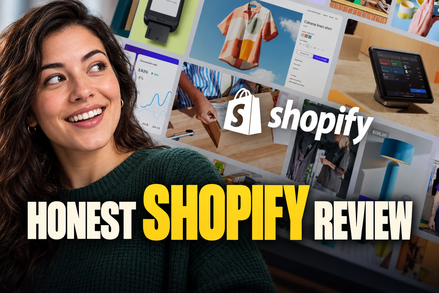 Shopify official product interface