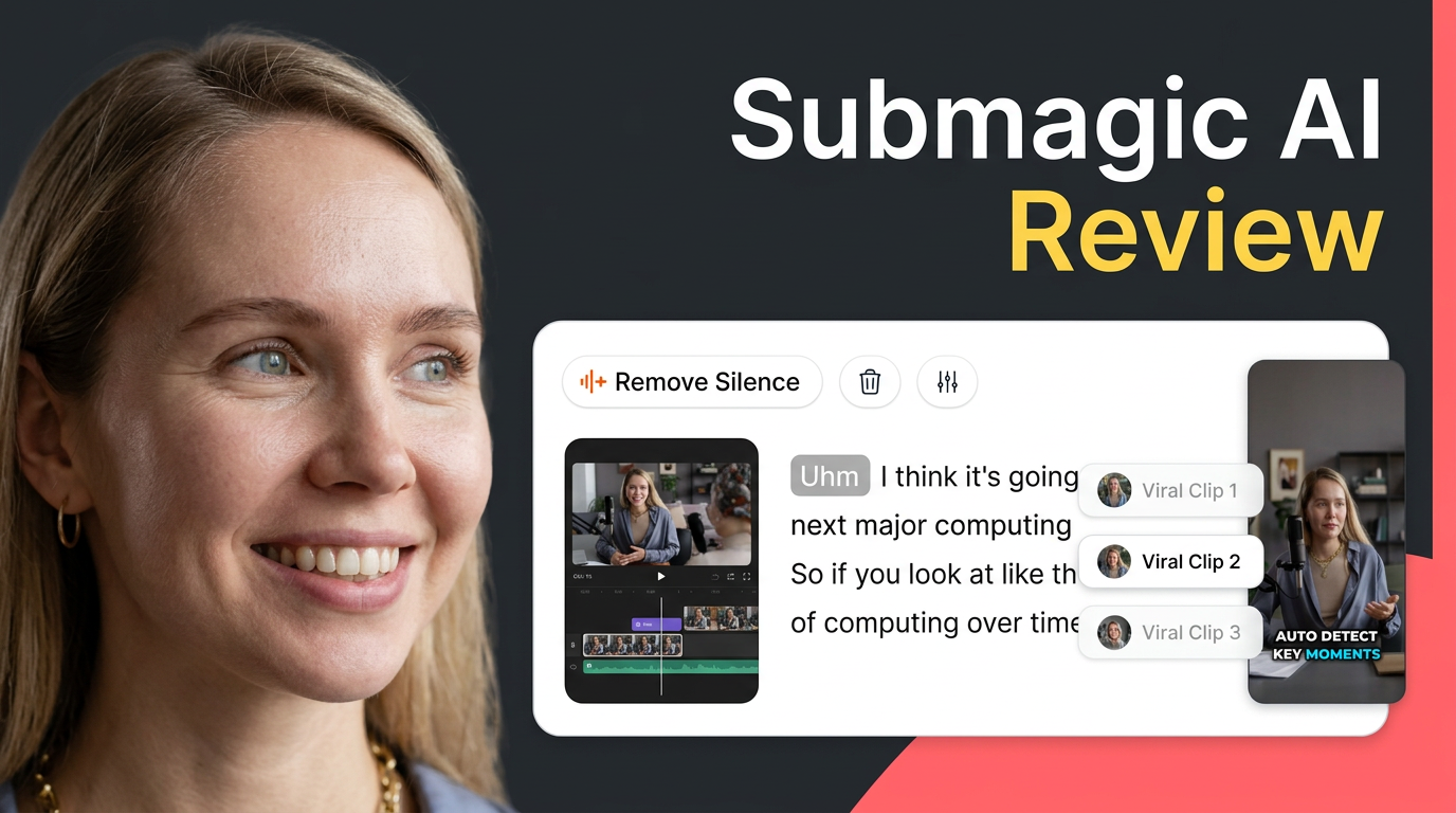 Submagic Review: Is This AI Video Editor Worth It in 2026? — Silence removal and transcript editing