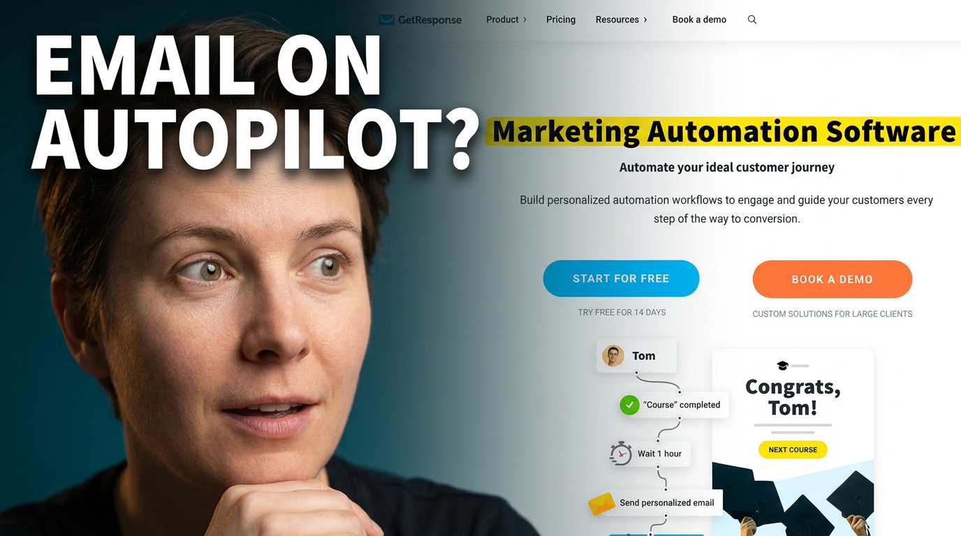 GetResponse marketing automation workflow builder